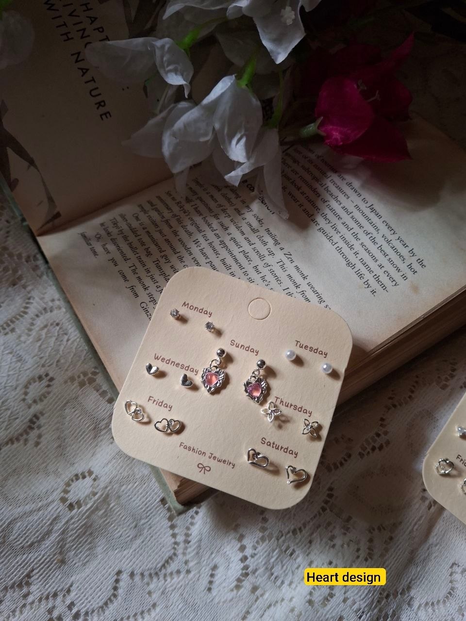 7 Pairs of Stud Earrings Set š - Image 7
