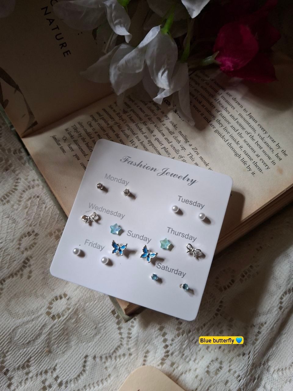 7 Pairs of Stud Earrings Set š - Image 3