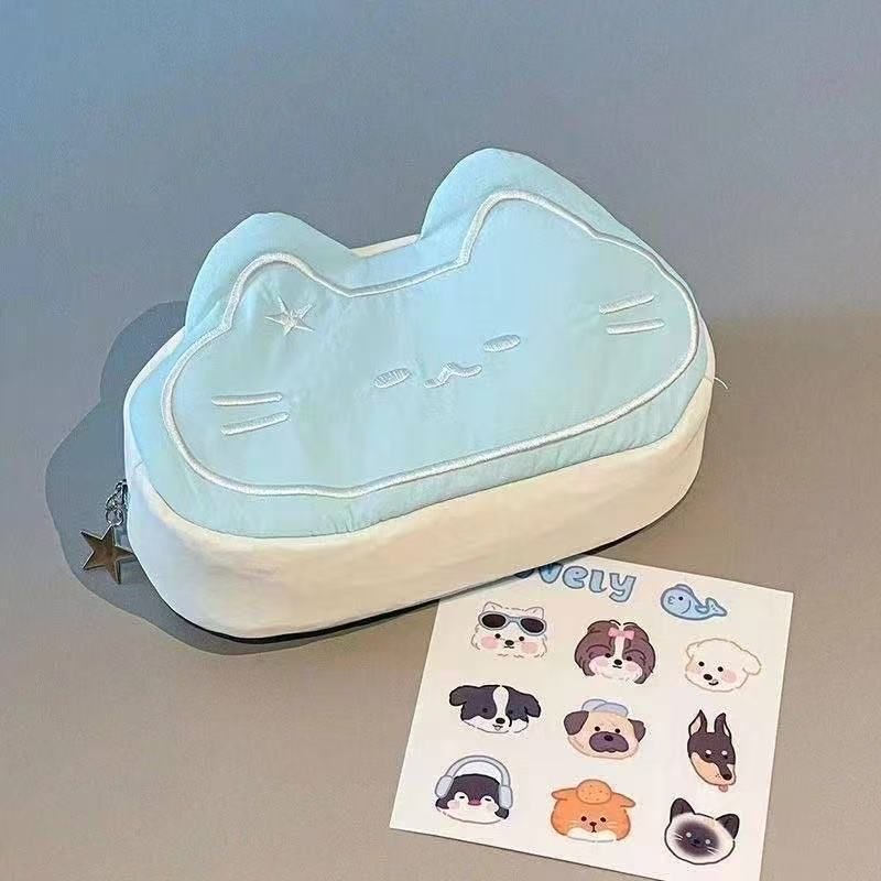 Kawaii Cat Pencil Case πΎ | Soft Cute Cat Pencil Pouch - Image 3